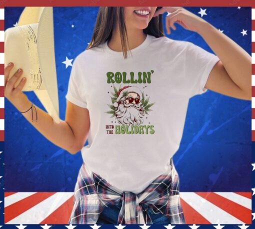 Santa Claus rollin’ into the holidays Christmas shirt