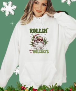 Santa Claus rollin’ into the holidays Christmas shirt