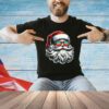Santa Face Retro Sunglasses Christmas Xmas Men Women Kids T-Shirt