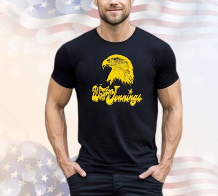Seager X Waylon jennings Eagle shirt