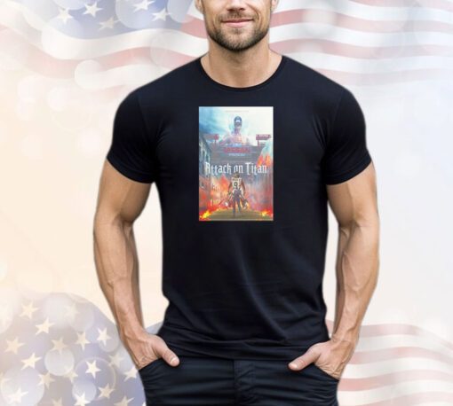 Seattle Defeat The Titans Attack On Titan shirt