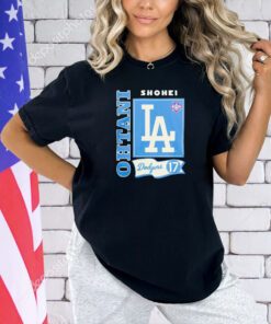 Shohei Ohtani Los Angeles Dodgers Number 17 T-shirt