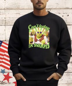 Shrek can’t today I’m swamped vintage T-shirt