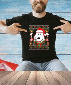 Snoopy Peanuts ugly Christmas T-shirt