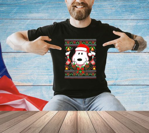 Snoopy Peanuts ugly Christmas T-shirt