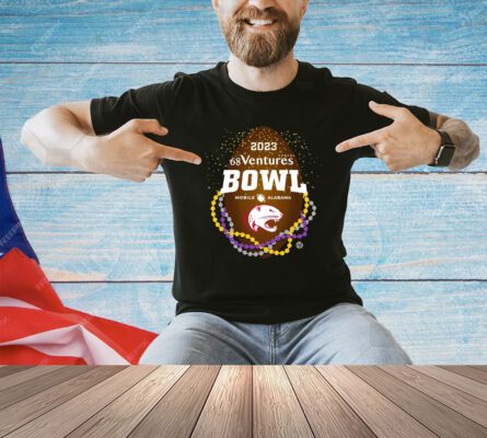 South Alabama Jaguars 2023 68 Ventures Bowl Mobile AL T-shirt