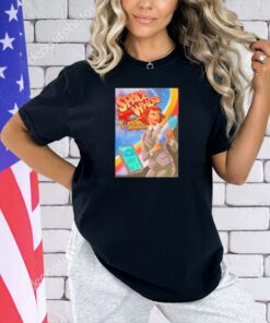 Space whore cartoon T-shirt