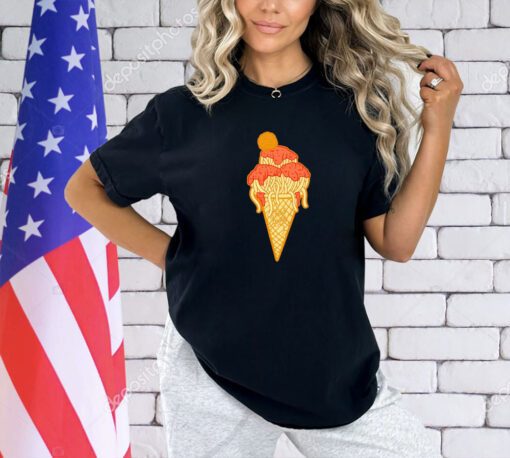 Spag Heddy Pasta Cone T-shirt