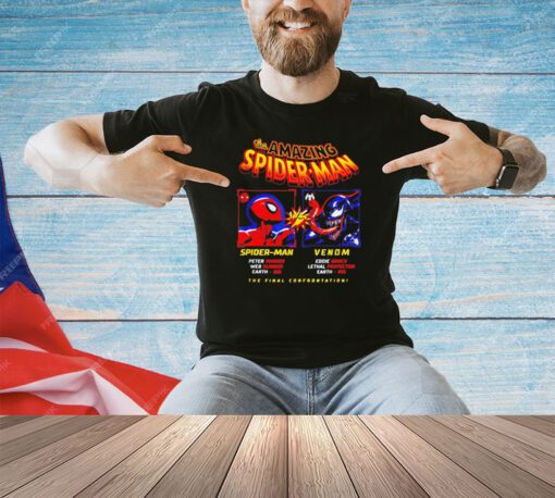 Spider-Man vs Venom the Amazing Spider-Man T-shirt