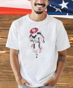 Starter White San Francisco 49ers Logo T-shirt