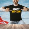 Study Bitcoin T-shirt