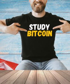 Study Bitcoin T-shirt