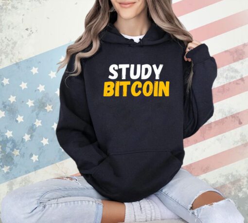 Study Bitcoin T-shirt