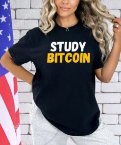 Study Bitcoin T-shirt