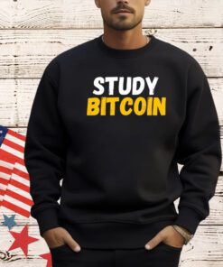 Study Bitcoin T-shirt