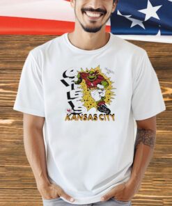 TMNT Raphael x Kansas City Chiefs shirt