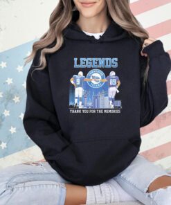 Tennessee Titans legends thank you for the memories signatures T-shirt