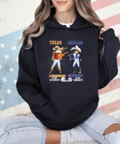 Texas Longhorns On Saturdays Dallas Cowboys On Sundays T-shirt