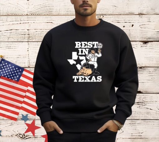 Texas Longhorns best in Texas volleyball T-shirt