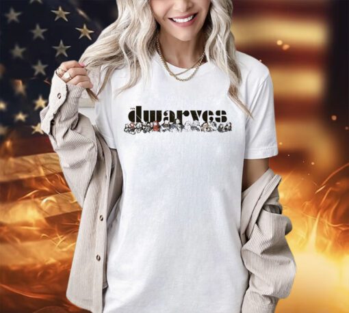 The Dwarves of The Lord of the Rings cosplay The Doors T-shirt