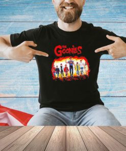 The Goonies in the style of The Warriors T-shirt