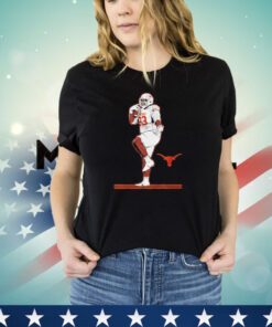 Tvondre Sweat Texas Longhorns sweat pose T-shirt