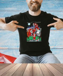 Violent Santa Skeleton Merry Christmas shirt