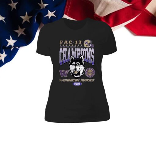 Washington Huskies Uw Pac 12 Championship Tee Shirt