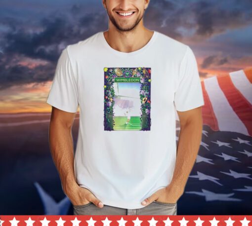 Wimbledon 2023 poster shirt