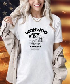 Wonwoo nanatour we don’t even know where we’re going T-shirt