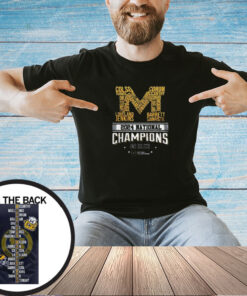 2024 National Championships Michigan All Over Print T-Shirt