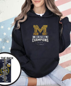 2024 National Championships Michigan All Over Print T-Shirt