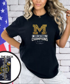 2024 National Championships Michigan All Over Print T-Shirt