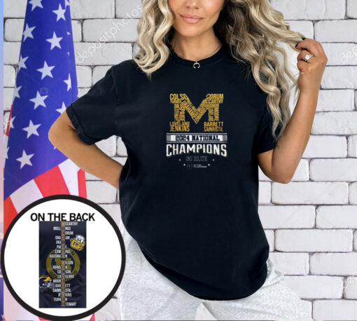 2024 National Championships Michigan All Over Print T-Shirt