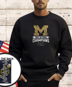 2024 National Championships Michigan All Over Print T-Shirt