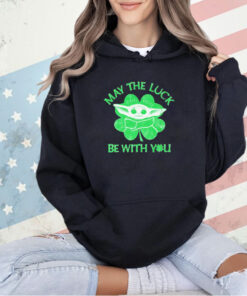 Baby Yoda may the luck be with you T-shirt