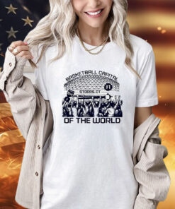 Basketball capital of the world UConn Huskies T-shirt
