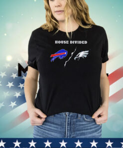 Buffalo Bills and Philadelphia Eagles house divided shirt