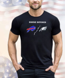 Buffalo Bills and Philadelphia Eagles house divided shirt