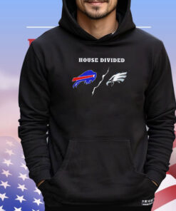 Buffalo Bills and Philadelphia Eagles house divided shirt