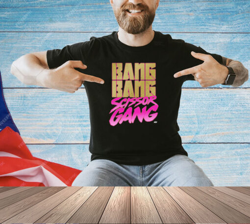 Bullet Club Gold The Acclaimed – Bang Bang Scissor Gang T-Shirt