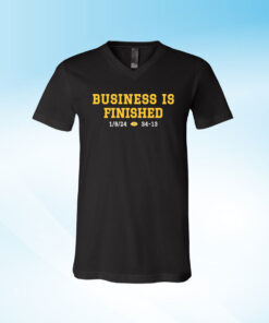 Business Is Finished Michigan 2023 National Champions Womens Shirt