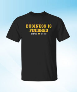 Business Is Finished Michigan 2023 National Champions Womens Shirt