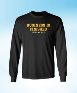 Business Is Finished Michigan 2023 National Champions Womens Shirt