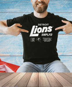 Cam Sutton Detroit Lions Smplfd T-shirt
