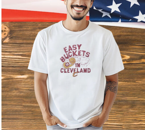 Cavs x Great Lakes Brewing Easy Buckets T-Shirt