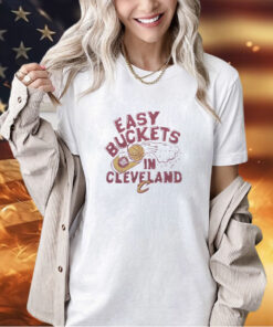 Cavs x Great Lakes Brewing Easy Buckets T-Shirt