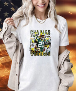 Charles Woodson Green Bay Packers graphic poster T-shirt