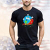 Charlie Brown Snoopy and Woodstock Peanuts Beagle extraterrestrial comic dog extraterrestrial shirt