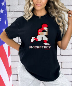 Christian Mccaffrey 8-Bit T-Shirt